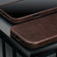 Slimline Dark Brown Leather Bumper Case for iPhone 17 Pro Max