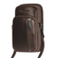 Dark Brown Leather Phone Bag