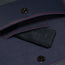 Navy Blue Leather Sunglasses Case