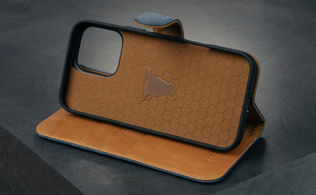 iPhone 16 Pro Max Lederhülle (mit abnehmbarer Hülle und MagSafe-kompatibel) Feature Focus