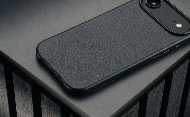 iPhone Air Leder-Bumperhülle (MagSafe-kompatibel) Feature Focus
