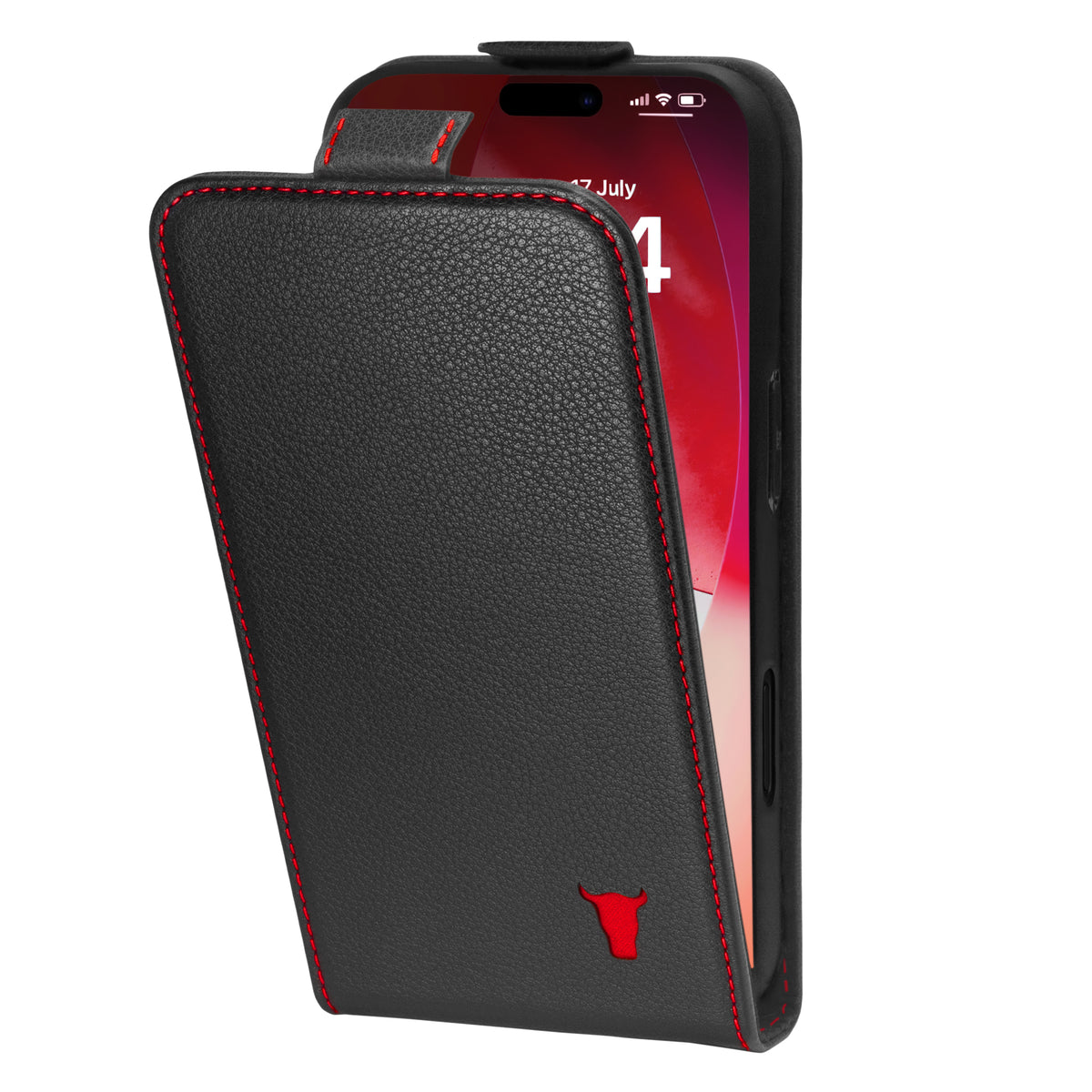 iPhone 17 Pro Leder-Flip-Case (MagSafe-Laden) – TORRO DE