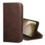 Dark Brown Leather Case for iPhone 17 Pro Max
