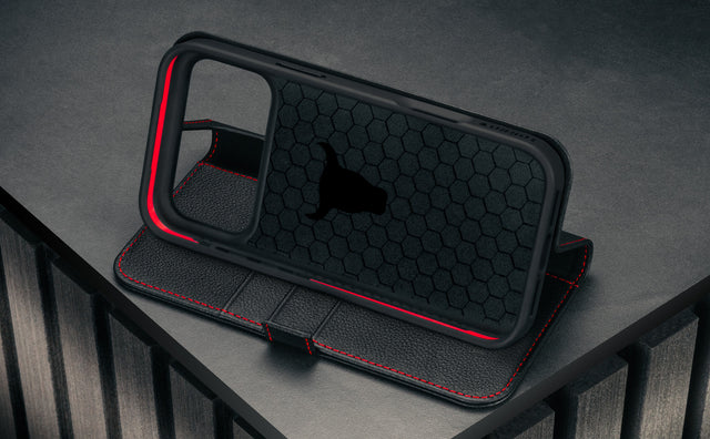 iPhone 17 Pro Lederhülle (MagSafe-Laden) Feature Focus