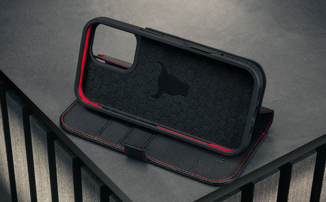 iPhone 17 Lederhülle (MagSafe-Laden) Feature Focus