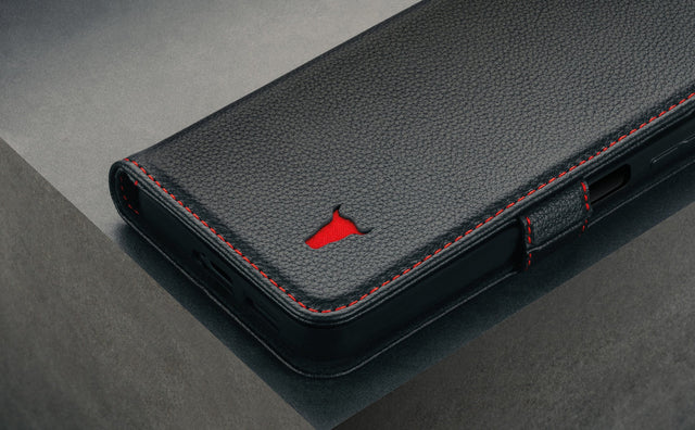 Galaxy A17 Lederhülle (mit Standfunktion) Feature Focus