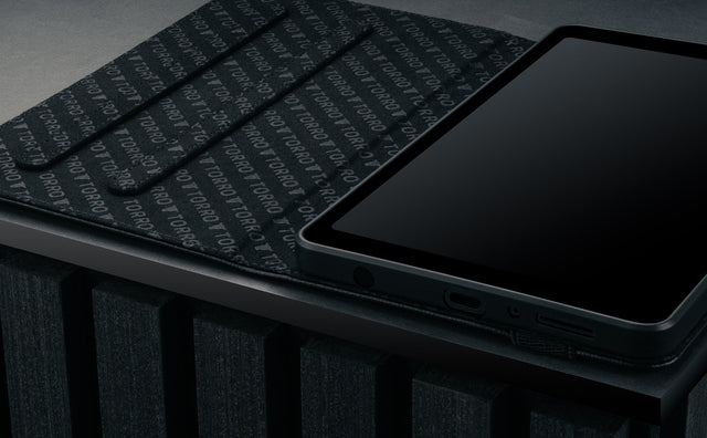 Galaxy Tab A9 Lederhülle Feature Focus