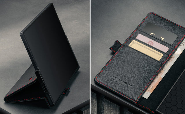 Galaxy Z Fold7 Lederhülle Feature Focus