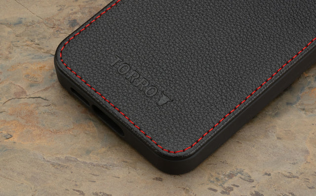 Galaxy S24 Leder Bumper Hülle Feature Focus