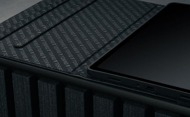 Galaxy Tab A9+ Lederhülle Feature Focus