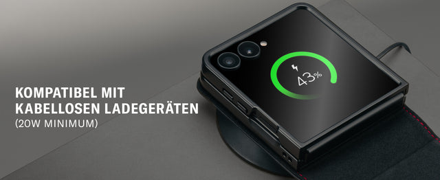 Samsung Galaxy Z Flip8 Lederhülle Feature Focus