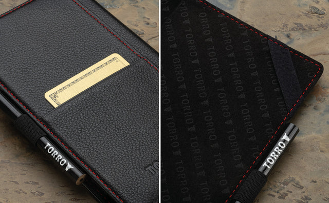 Leder-Golf-Scorecard-Halter Feature Focus