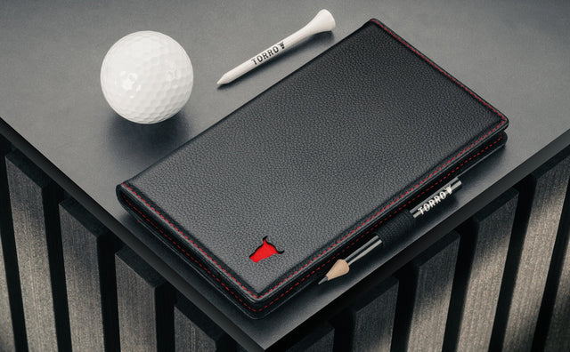 Leder-Golf-Scorecard-Halter Feature Focus