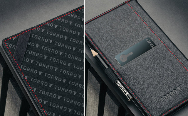 Leder-Golf-Scorecard-Halter Feature Focus