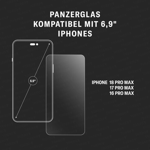Supported models of the Tempered Glass Screen Protector for iPhone