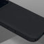 Close up of the Black Woven Texture Bumper Case for iPhone 17 Pro