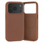 Brown Woven Texture Bumper Case for iPhone 17 Pro
