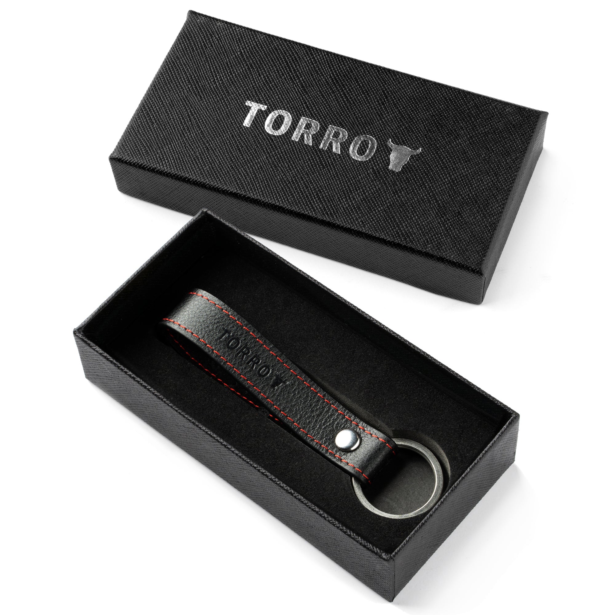 Leather Keyring Luxury Accessories TORRO TORRO DE