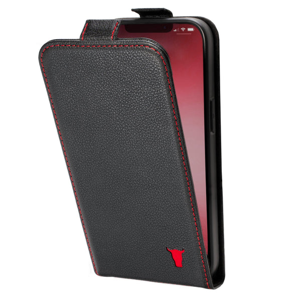 TOMYOU Leder Flip Case Für IPhone 12 / 12 Pro Mit Standfunktion & Kartenfächern - Roségold