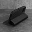 Stand function of the Black Leather Stand Case for iPhone 12 Pro Max