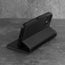 Stand function of the Black Leather Stand Case for iPhone 12 Pro