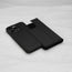 Black Leather Bumper Case (with detachable cover) for iPhone 14 Pro